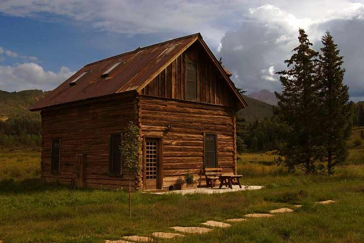 Dunton Hot Springs, a boutique hotel in Colorado